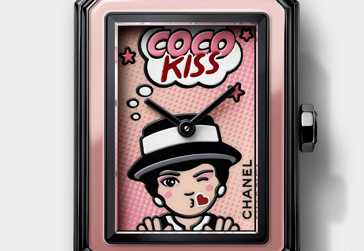 CHANEL香奈兒Boy·Friend Blush腕錶