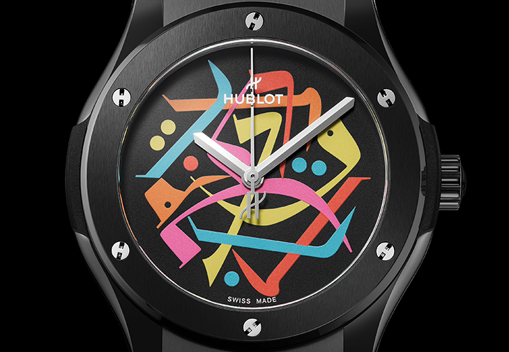 HUBLOT宇舶經典融合魔力黑陶瓷杜拜特別款