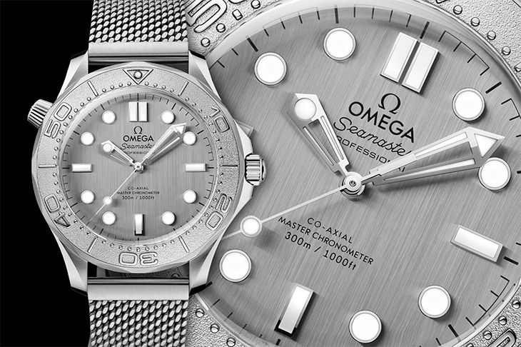 20萬～30萬預算手錶推薦之六 凜冽脫俗金屬風 OMEGA海馬潛水300米腕錶無日期版