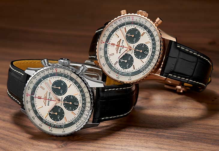 BREITLING百年靈X星宇航空Navitimer B01聯名腕錶