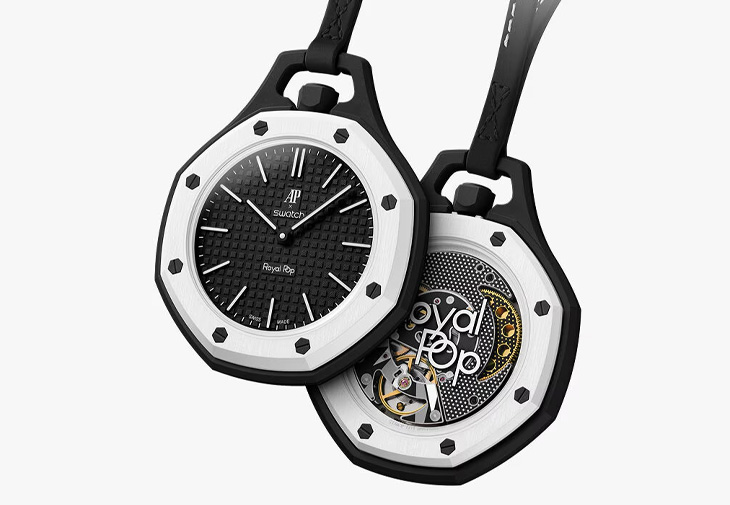 AUDEMARS PIGUET × SWATCH OCHO NEGRO懷錶