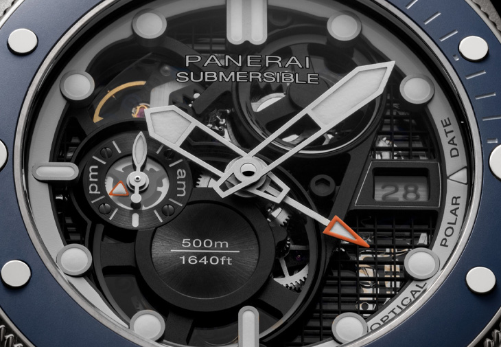 PANERAI沛納海Submersible兩地時間腕錶PAM01495