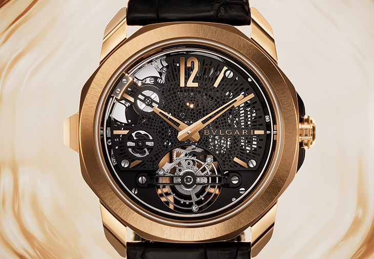 BVLGARI寶格麗Octo Roma Carillon Tourbillon鐘樂報時陀飛輪腕錶