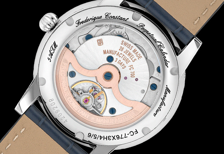 FREDERIQUE CONSTANT康斯登Classic Perpetual Calendar Manufacture百年典雅萬年曆腕錶