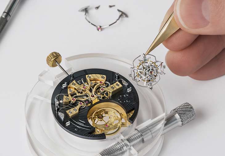 江詩丹頓VACHERON CONSTANTIN Les Cabinotiers閣樓工匠渾天儀式陀飛輪Tribute to Art Deco style腕錶