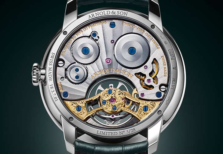 亞諾表 ARNOLD & SON UTTE超薄陀飛輪腕錶 UTTE 陀飛輪