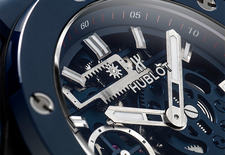 HUBLOT宇舶錶Big Bang MECA -10藍陶瓷腕錶