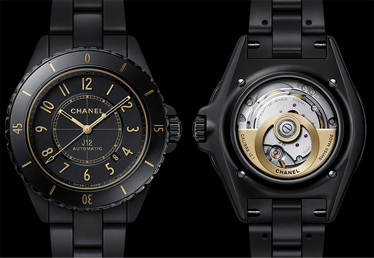 CHANEL香奈兒J12 Golden Black Caliber 12.1 42毫米限量腕錶