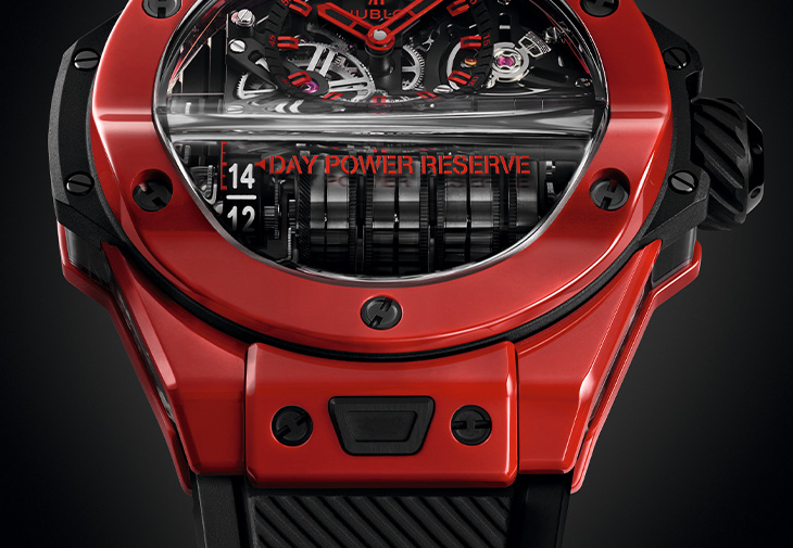 宇舶HUBLOT Big Bang MP-11魔力紅陶瓷腕錶