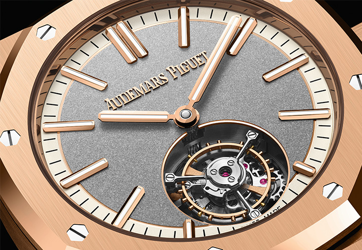 AUDEMARS PIGUET愛彼皇家橡樹系列自動上鍊飛行陀飛輪腕錶41mm