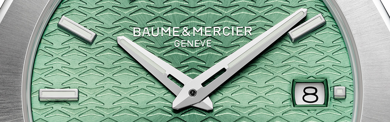 BAUME & MERCIER名士錶利維拉系列Riviera日曆石英腕錶