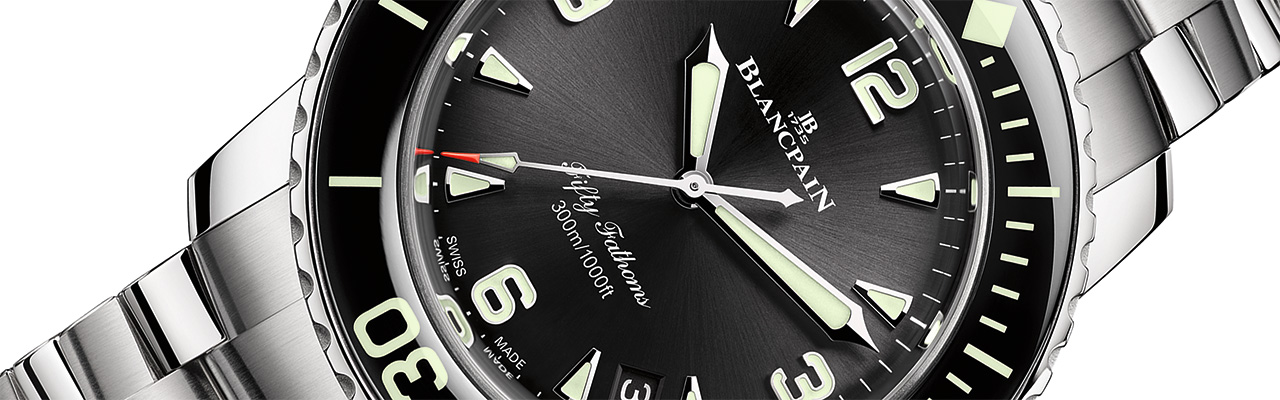 寶珀BLANCPAIN五十噚Fifty Fathoms潛水自動腕錶