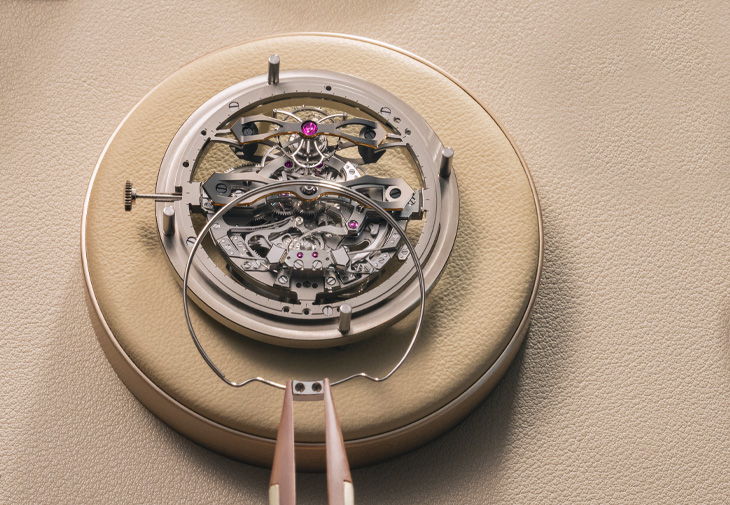 GP芝柏表GIRARD-PERREGAUX三飛橋三問報時陀飛輪腕錶