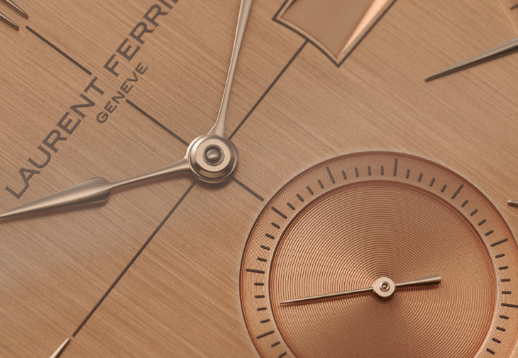 LAURENT FERRIER羅倫斐Classic Auto Sandstone日期自動腕錶