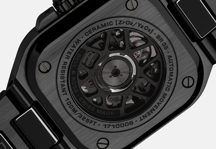 柏萊士BELL&ROSS BR-05 Skeleton Phantom Ceramic 鏤空限量腕錶