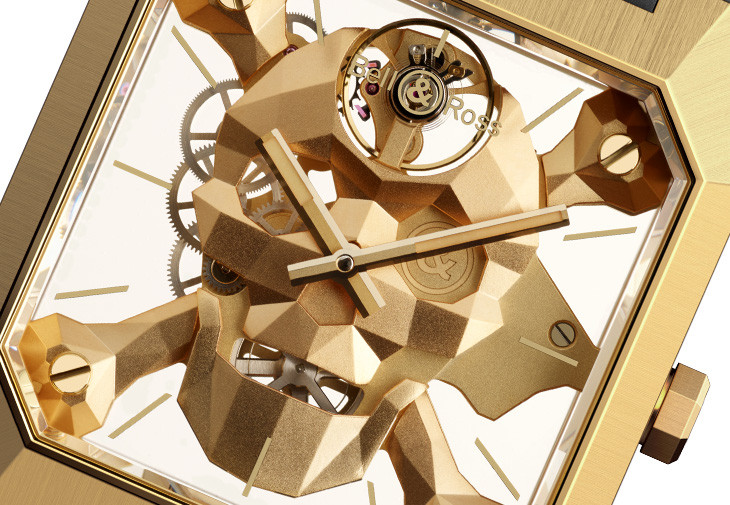 BELL & ROSS BR 01 Cyber Skull Bronze青銅骷髏頭腕錶