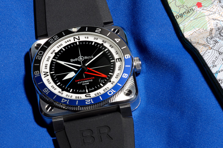 縱橫天下遨遊四方 柏萊士BR-03 GMT Compass兩地時間腕錶