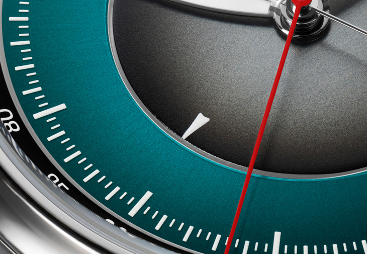 亨利慕時H. MOSER & CIE.勇創者飛返計時兩地時區日期腕錶