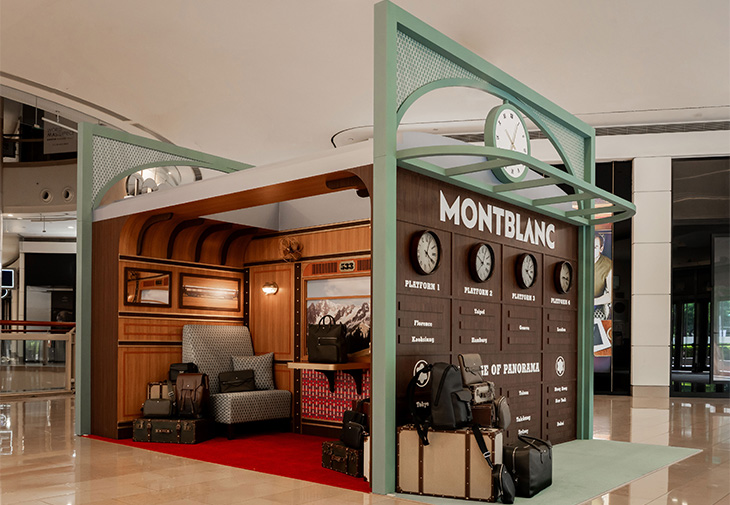 MONTBLANC萬寶龍台北101沉浸式《Let’s Write》Pop-up 活動