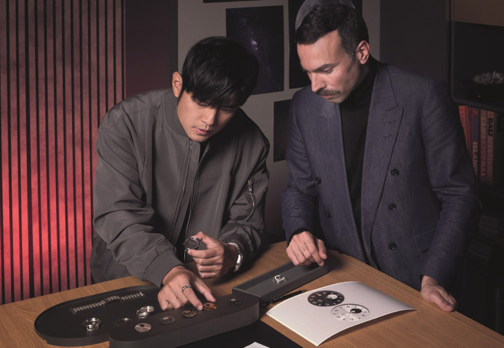 周杰倫為TUDOR帝舵1926系列Luna月相款選擇面盤