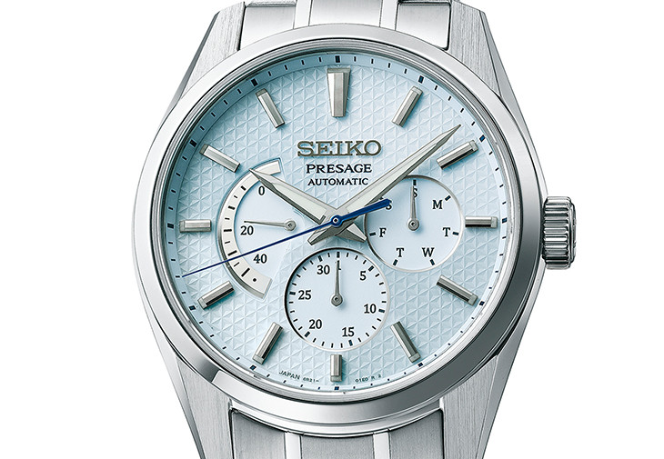 精工Presage Sharp Edged Series多指針錶款
