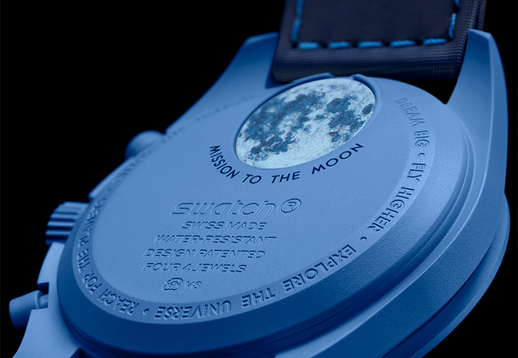 Swatch BIOCERAMIC MOONSWATCH MISSION TO THE SUPER BLUE MOONPHASE腕錶