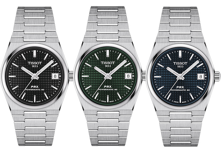 天梭表TISSOT PRX自動上鍊機械腕錶35mm