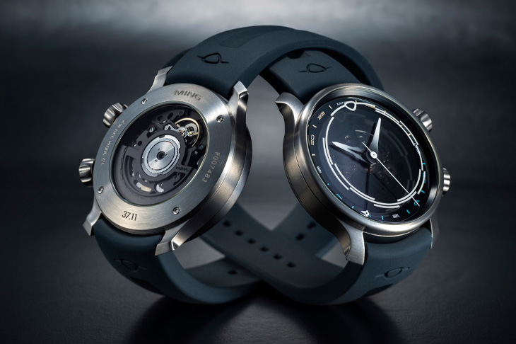 純鈦錶殼GMT／MING 37.11 Odyssey