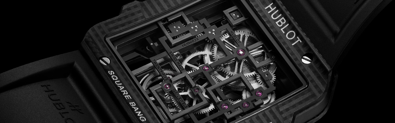 HUBLOT宇舶Square Bang陀飛輪四日動力儲存腕錶