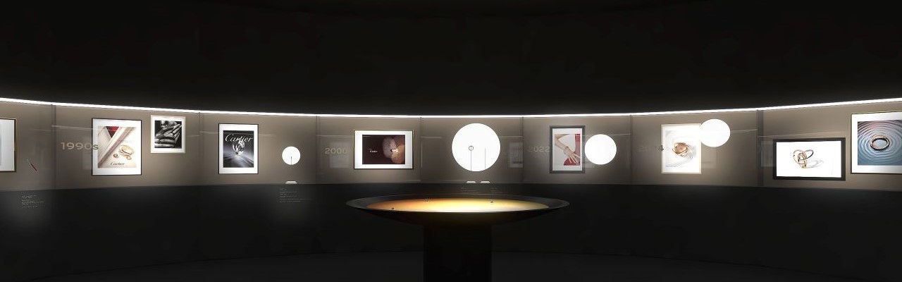 卡地亞 TRINITY CARTIER 三環戒 展覽 珠寶