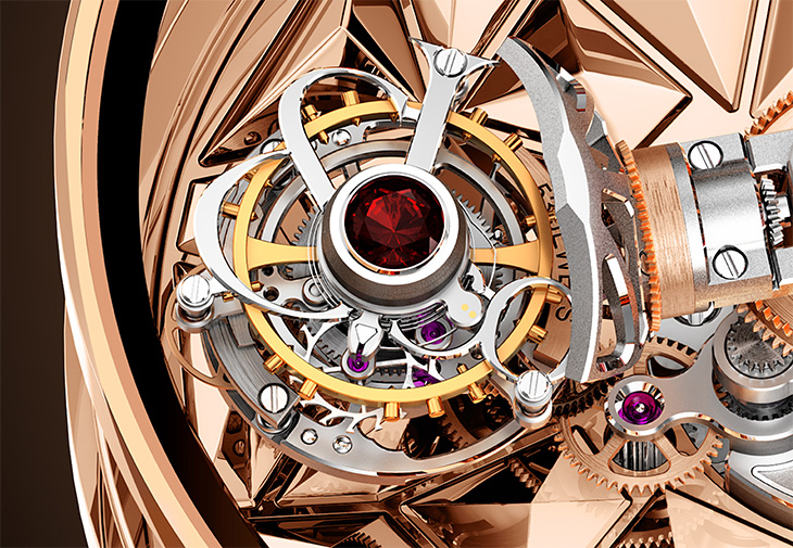 JACOB & CO. Astronomia Revolution Four-Axis Tourbillon "Fourth Dimension"