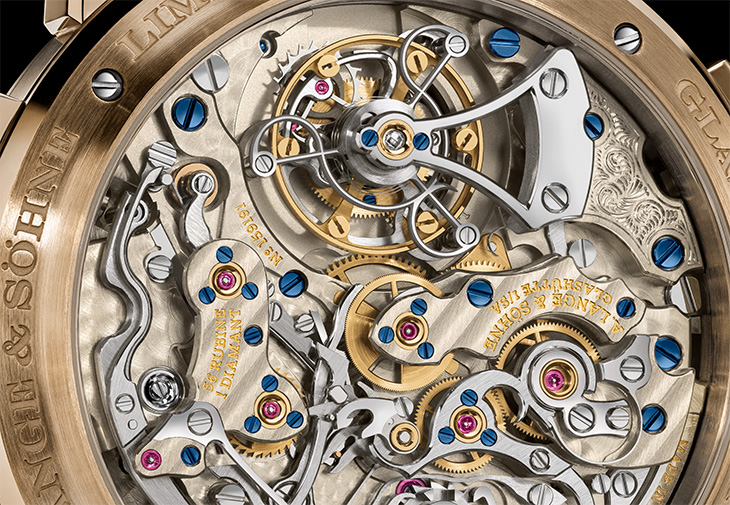 A. LANGE & SÖHNE朗格Datograph Perpetual Tourbillon Honeygold “Lumen”