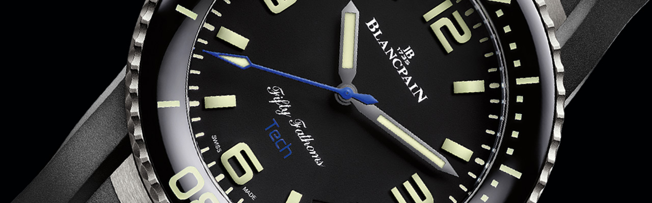 寶珀BLANCPAIN五十噚Fifty Fathoms 心繫海洋計畫限量腕錶