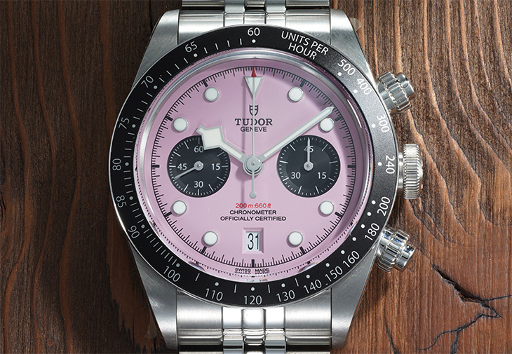 帝舵TUDOR Ref. 79360N Black Bay Chrono Miami Pink Dial