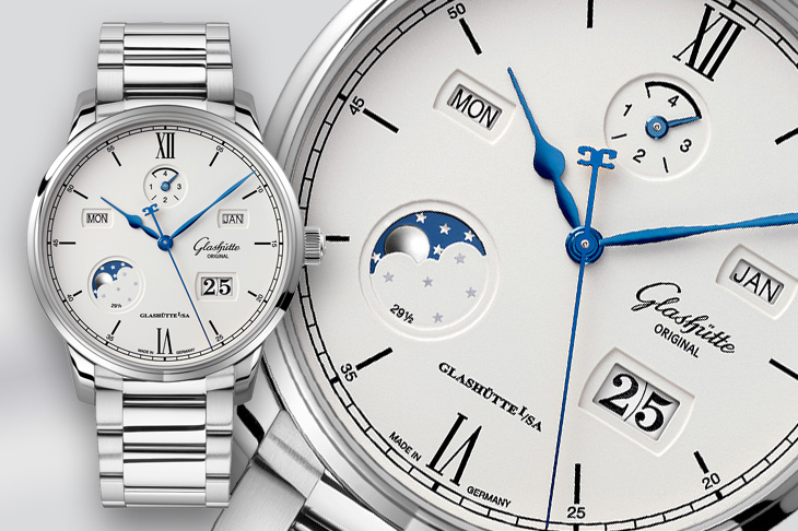 格拉蘇蒂原創GLASHÜTTE ORIGINAL參議員卓越萬年曆腕錶