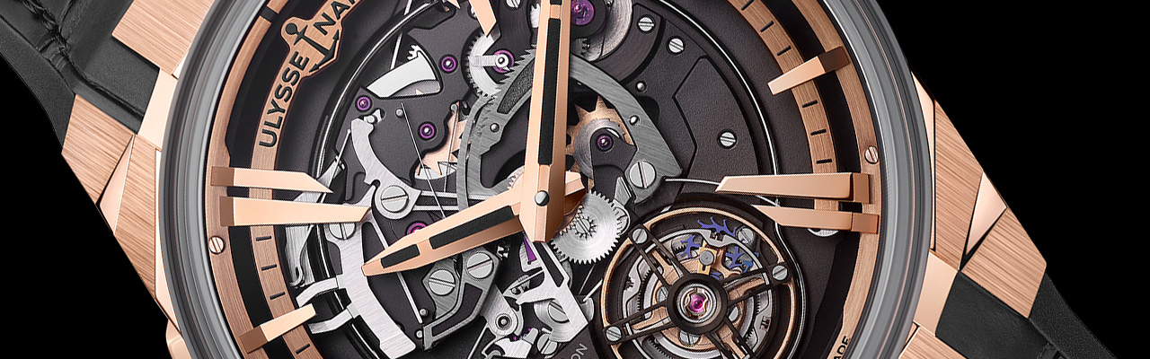 ULYSSE NARDIN雅典錶Blast Hourstriker單問報時飛行陀飛輪腕錶