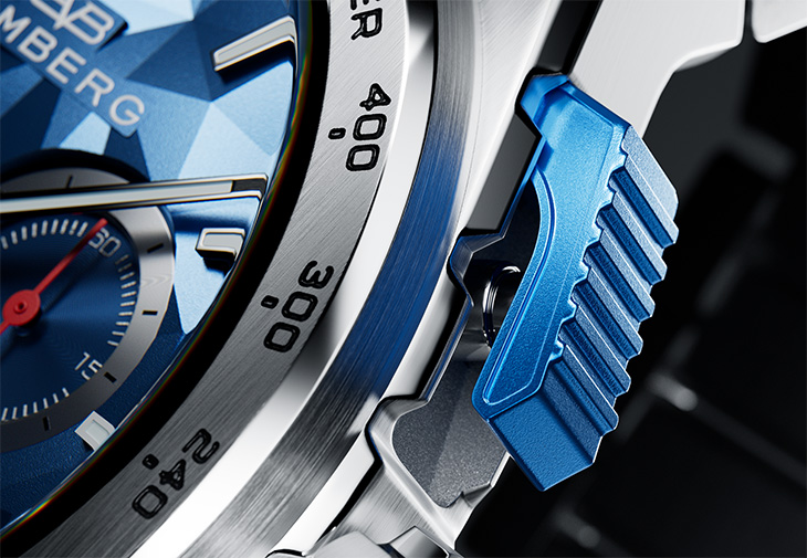 BOMBERG炸彈錶Apex PULSE CB脈衝藍計時碼錶