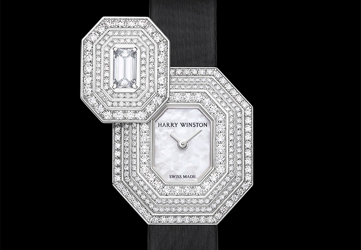 Harry Winston海瑞溫斯頓Emerald Signature頂級珠寶腕錶