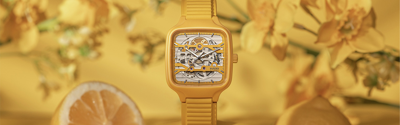 Rado雷達表True Square真我方形系列鏤空腕錶