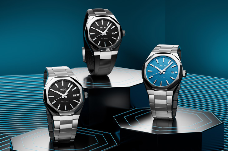 李鍾碩任美度表品牌大使  蔡凡熙開啟Technometry不凡視界／MIDO Multifort 8 One Crown單錶冠腕錶