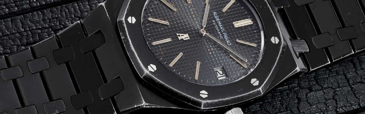 老佛爺卡爾·拉格斐的黑色愛彼皇家橡樹Ref. 5402ST AUDEMARS PIGUET