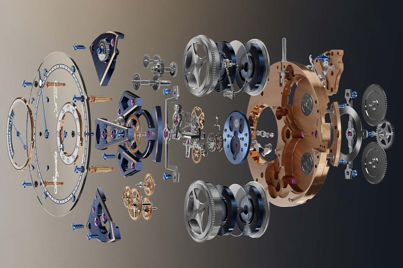 BREGUET寶璣Experimental 1 恆動磁力擒縱陀飛輪