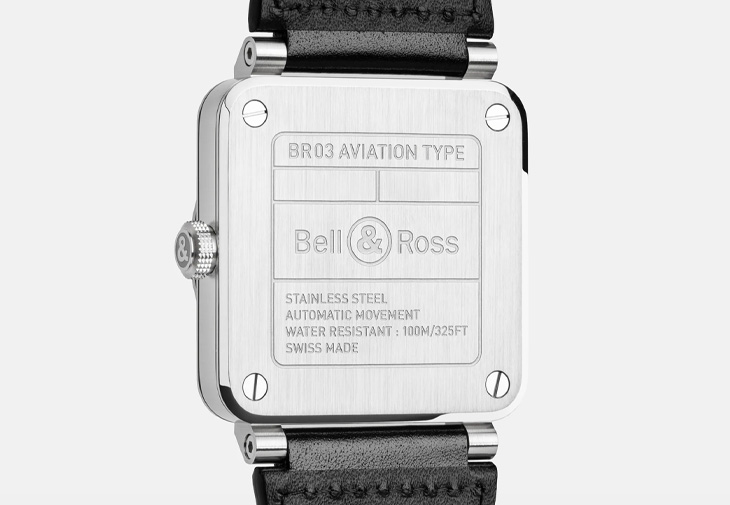 BELL & ROSS柏萊士BR-03 Green Steel精鋼腕錶