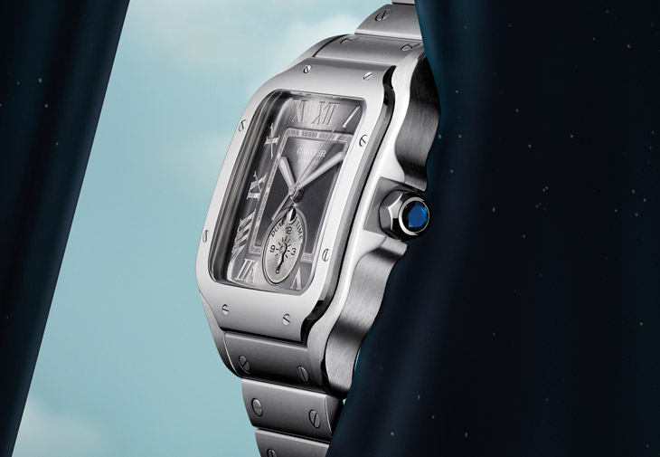 Cartier卡地亞Santos-Dumont Rewind腕錶