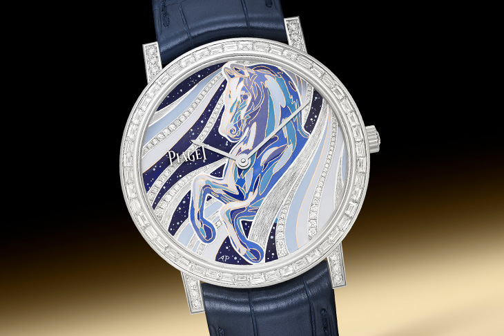 Anita Porchet琺瑯藝術禮讚吉春駿程／PIAGET Altiplano系列丙午馬年限定腕錶