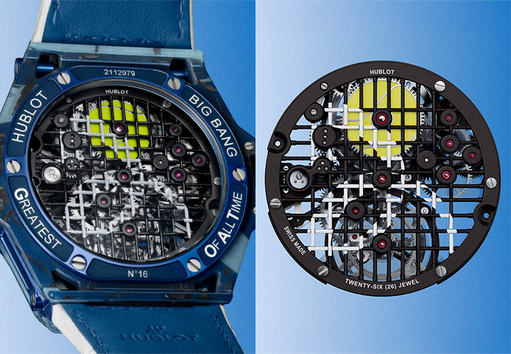 HUBLOT宇舶Big Bang陀飛輪喬科維奇GOAT藍色硬地款