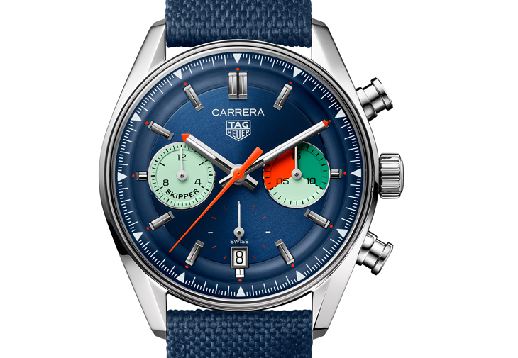 TAG HEUER泰格豪雅Carrera Skipper帆船計時碼錶