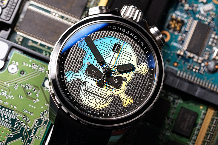 炸彈錶BOMBERG Bolt-68 Heritage Cyber Skull