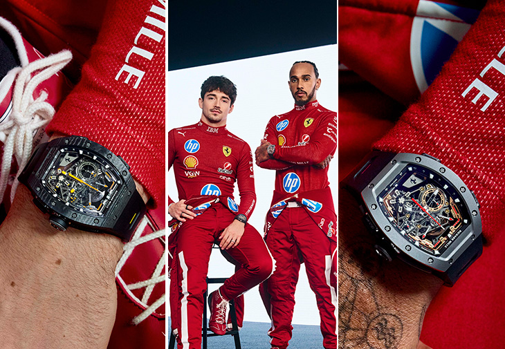 RICHARD MILLE RM 43-01 Ferrari陀飛輪雙秒追針計時碼錶