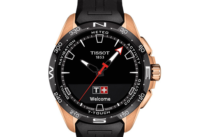 天梭表T-Touch系列太陽能智慧腕錶